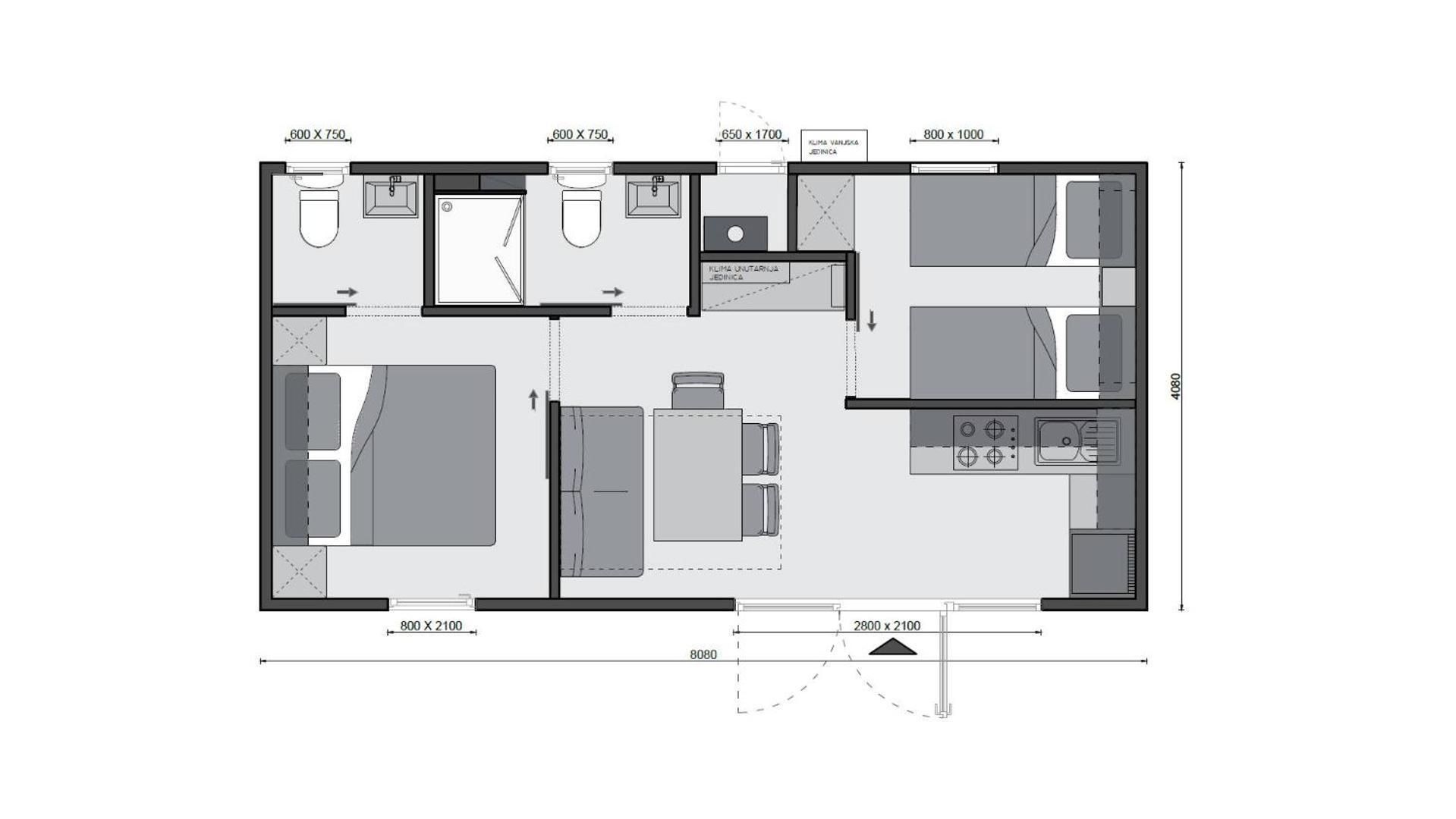 250 Mobile Home Selce Zewnętrze zdjęcie